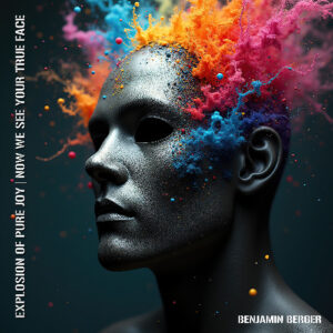 Pochette d'album audio Explosion of pure Joy, que Benjamin Berger a composé, retrouvable sur toutes les plateformes de musique.